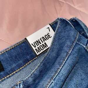 Distressed Vintage Mom Jeans